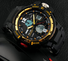 Load image into Gallery viewer, Fashion Digital Army Military Watch Mens Sports Wristwatch Shock Resist Clock Quartz Watch Waterproof 50M