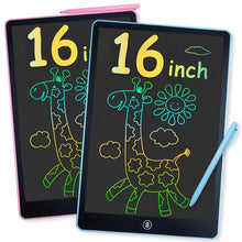 Load image into Gallery viewer, Digital LCD Writing Tablet with Stylus Pen – Reusable Wipeable Dry-Erase Doodle & Drawing Board