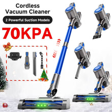 Load image into Gallery viewer, Cordless Vacuum Cleaner with LED Light & Removable Battery
