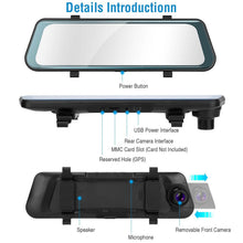 Load image into Gallery viewer, FHD 1080P Car DVR Dash Camera with G-Sensor