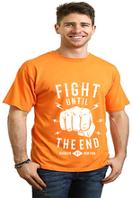 Load image into Gallery viewer, Fight Until Men's Bamboo Viscose/Organic Cotton Short Sleeve Graphic T-Shirt