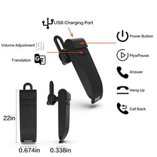 Load image into Gallery viewer, PEIKO World Language Translator Single Earbud – Real-Time Voice Translation