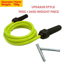 Load image into Gallery viewer, Fitness Weight-Bearing Bold And Heavy Sport Jump Rope Adjustable PVC Jump Rope For Cardio Fitness Versatile Jump Rope PVC Skipping Rope For Speed Training