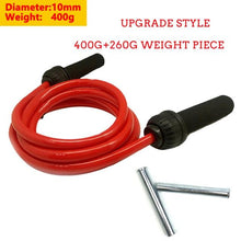 Load image into Gallery viewer, Fitness Weight-Bearing Bold And Heavy Sport Jump Rope Adjustable PVC Jump Rope For Cardio Fitness Versatile Jump Rope PVC Skipping Rope For Speed Training