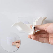 Load image into Gallery viewer, Flamingo Soap Dish Keep Soap Dry Clean Shower Soap Saver Tray Plastic Adhesive Drain Sponge Holder Bathroom Tool Soap Dish with Drains Soap Holder with Hooks Easy Dry SoapTray Easy Cleaning Soap Saver Extend Soap Life Powerful Adhesive No Drilling