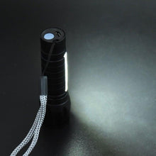 Load image into Gallery viewer, Flashlights Rechargeable USB Portable Super Bright Waterproof Zoomable Portable LED Focus Flashlight Mini Torch Tactical Flash Light Torch Light Camping Hiking