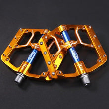 Load image into Gallery viewer, Flat Bike Pedals Road 3 Sealed Bearings Bicycle Pedals Mountain Bike Pedals Wide Platform Accessories Mountain Bike Pedals Pedals Bicycle Flat Pedals Aluminum Sealed Bearing Lightweight Platform For Road Mountain