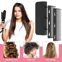 Load image into Gallery viewer, Flat Iron Comb, ABS Plastic Handle Hair Straightener Comb Attachment