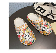 Load image into Gallery viewer, Flat Slippers For Women Summer Slipper Cute Sandals Casual Shoes Hollow Out Mesh Sandal Clogs Sandals Quick Drying Slippers Walking Lightweight Rain Beach Summer Pool Water Shoes Breathable Footwear