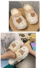 Load image into Gallery viewer, Flat Slippers For Women Summer Slipper Cute Sandals Casual Shoes Hollow Out Mesh Sandal Clogs Sandals Quick Drying Slippers Walking Lightweight Rain Beach Summer Pool Water Shoes Breathable Footwear