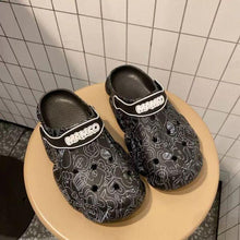 Load image into Gallery viewer, Flat Slippers For Women Summer Slipper Cute Sandals Casual Shoes Hollow Out Mesh Sandal Clogs Sandals Quick Drying Slippers Walking Lightweight Rain Beach Summer Pool Water Shoes Breathable Footwear