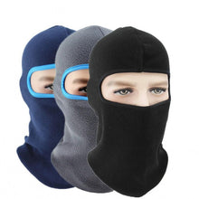 Load image into Gallery viewer, Fleece Winter Warmer Thermal Windproof Balaclava Cold Weather Hat Helmet Liner Full Face Caps Men Women Cap Beanies Balaclava Shawl Women Winter Hat Soft Knitted Hooded Neck Collar Cap Beanie Hat Warm Scarf Unisex Bonnet Hooded Scarf Hat
