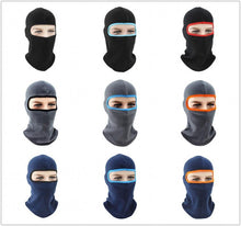 Load image into Gallery viewer, Fleece Winter Warmer Thermal Windproof Balaclava Cold Weather Hat Helmet Liner Full Face Caps Men Women Cap Beanies Balaclava Shawl Women Winter Hat Soft Knitted Hooded Neck Collar Cap Beanie Hat Warm Scarf Unisex Bonnet Hooded Scarf Hat