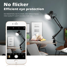 Load image into Gallery viewer, Flexible Led Desk Lamp Home Office Modern Table Lamp Metal Architect Adjustable Folding Reading Light Decorative Table Lamp Cute Study Lamps for Bedroom Décor