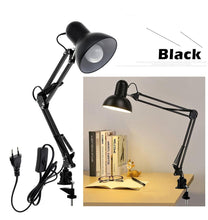Load image into Gallery viewer, Flexible Led Desk Lamp Home Office Modern Table Lamp Metal Architect Adjustable Folding Reading Light Decorative Table Lamp Cute Study Lamps for Bedroom Décor