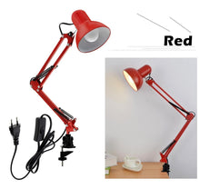 Load image into Gallery viewer, Flexible Led Desk Lamp Home Office Modern Table Lamp Metal Architect Adjustable Folding Reading Light Decorative Table Lamp Cute Study Lamps for Bedroom Décor