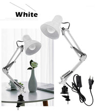 Load image into Gallery viewer, Flexible Led Desk Lamp Home Office Modern Table Lamp Metal Architect Adjustable Folding Reading Light Decorative Table Lamp Cute Study Lamps for Bedroom Décor
