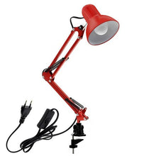 Load image into Gallery viewer, Flexible Led Desk Lamp Home Office Modern Table Lamp Metal Architect Adjustable Folding Reading Light Decorative Table Lamp Cute Study Lamps for Bedroom Décor
