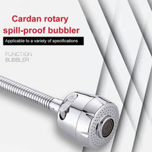 Load image into Gallery viewer, Flexible Sink Faucet Sprayer