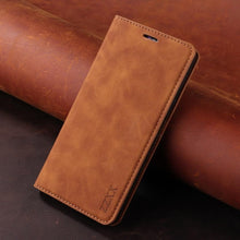 Load image into Gallery viewer, Flip Leather RFID Blocking Wallet Case For Xiaomi Redmi Note 11 10 9 8 7 10C 10A 9 9A 9C 9T 8 Xiaomi Poco X3 X4 NFC M3 M4 Pro F3 Magnetic Leather Wallet Card Slots Phone Case Flip Bumper Protective Cover