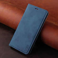 Load image into Gallery viewer, Flip Leather RFID Blocking Wallet Case For Xiaomi Redmi Note 11 10 9 8 7 10C 10A 9 9A 9C 9T 8 Xiaomi Poco X3 X4 NFC M3 M4 Pro F3 Magnetic Leather Wallet Card Slots Phone Case Flip Bumper Protective Cover