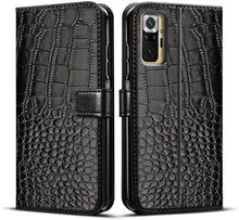Load image into Gallery viewer, Flip Wallet Leather Case for Xiaomi Redmi Note 10 Pro Max 11 9 8 7 6 5 Redmi 9 9A 9C 9T 10C 8 8T 8A 7A 6A 5A 5 Plus Case Cover PU Leather Case with Holder Card Slots & Wallet Case