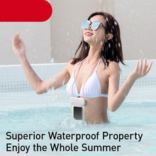 Load image into Gallery viewer, Floating Swimming Phone Bag Waterproof Mobile Phone Pouch Cell Phone Case For Swimming Diving Surfing Beach Use Waterproof Phone Cases for Swimming Boating 7.2Inch