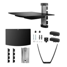 Load image into Gallery viewer, Floating Wall Mounted Strengthened Tempered Glass Shelf