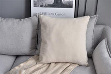 Load image into Gallery viewer, Floral Embroidered Throw Pillow Covers Cotton Pillowcase Sofa Couch For Home Decor Embroidery Throw Pillow Covers Square Cushion Case Modern Cushion Cover Square Pillowcase Decoration for Sofa Bed Chair Car 50x50cm