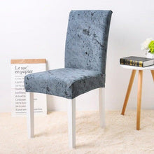 Load image into Gallery viewer, Floral Printing Chair Cover Elastic Anti-dirty Stretch Removable Hotel Banquet Kitchen Seat Case Washable Dining Chair Covering Washable Chair Seat Covers Protector for Dining Room Universal Spandex Solid Chair Slip Covers