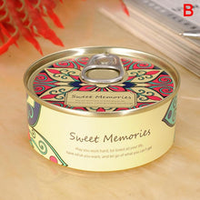 Load image into Gallery viewer, Floral Scented Smokeless Candle Tin Can Perfume Scented Candles for Home Relaxing Stress Relief Aromatherapy Natural Soy Wax And Fragrance Handmade Scented Candle Natural Soy Wax Home Cristmas Decoration