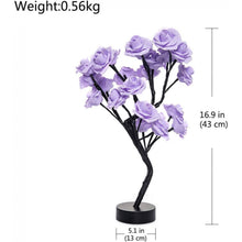 Load image into Gallery viewer, Flower Rose Tree Lamp