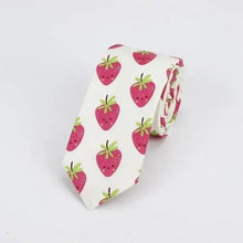 Load image into Gallery viewer, Flower Theme Cotton Slim Men Necktie Casual Business Design Skinny Necktie Floral Print Party Necktie For Men