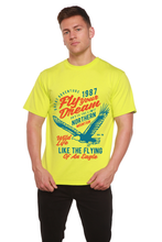Load image into Gallery viewer, Fly Your Dream Men's Bamboo Viscose/Organic Cotton Short Sleeve Graphic T-Shirt