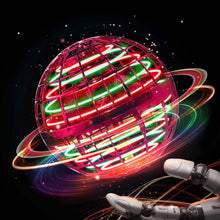 Load image into Gallery viewer, Flying Orb Ball Rechargeable Boomerang Spinner UFO Drone Toy