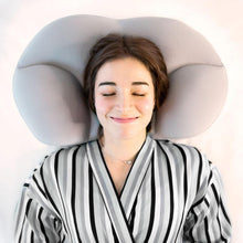 Load image into Gallery viewer, Foam Egg Pillow Butterfly Shape Baby Nursing Cushion micro-spheres Orthopedic Sleeping Cloud Pillow for Sleeping Neck Support Pillows Super Soft Pillow Seating Cushion Cute Room Decor for Girls Teens Tweens & Toddlers Flower Pillow