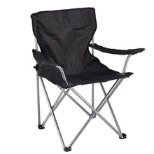 Load image into Gallery viewer, Foldable Beach Chair with Detachable Armrest Adjustable Canopy Stool with Cup Holder
