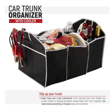 Load image into Gallery viewer, Foldable Car Trunk Organizer with Cooler