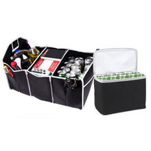 Load image into Gallery viewer, Foldable Car Trunk Organizer with Cooler