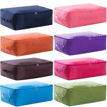 Load image into Gallery viewer, Foldable Clothes Quilt Storage Bag Portable Luggage