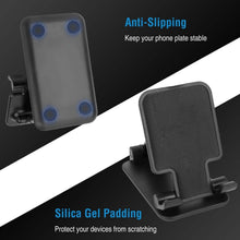 Load image into Gallery viewer, Foldable Desktop Phone Stand Angle Height Adjustable Holder