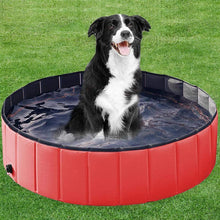 Load image into Gallery viewer, Foldable Dog Pool Foldable PVC Dog Pet Bath Swimming Tub Play Cooling Mat Swimming Pool For Large Medium Dogs Cats Accessories Foldable Dog Pool PVC Pet Swimming Pool Dog Paddling Swimming Bathing Tub