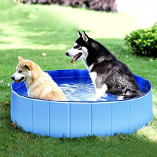 Load image into Gallery viewer, Foldable Dog Pool Pet Bath Swimming Tub Bathtub Outdoor Indoor Collapsible Bathing Pool for Dogs Cats Kids Pool Pet Bathing Tub Dog Pool Big Size Dog Swimming Pool Foldable Pet Pool Bath Swimming Tub Bathtub Pet Collapsible Bathing Pool for Dogs