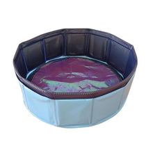 Load image into Gallery viewer, Foldable Dog Swimming Pool Pet Bath Swimming Tub Bathtub Outdoor Pet Swimming Pool Collapsible Bathing Pool for Dogs Cats Kids PVC Collapsible Pool for Small Dogs Cats