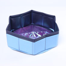 Load image into Gallery viewer, Foldable Dog Swimming Pool Pet Bath Swimming Tub Bathtub Outdoor Pet Swimming Pool Collapsible Bathing Pool for Dogs Cats Kids PVC Collapsible Pool for Small Dogs Cats