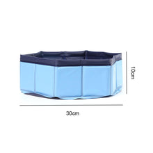 Load image into Gallery viewer, Foldable Dog Swimming Pool Pet Bath Swimming Tub Bathtub Outdoor Pet Swimming Pool Collapsible Bathing Pool for Dogs Cats Kids PVC Collapsible Pool for Small Dogs Cats