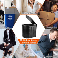 Load image into Gallery viewer, Foldable Emergency Toilet Portable Porta Potty