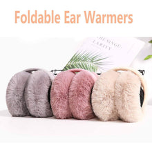 Load image into Gallery viewer, Foldable Faux Fur Warm Earmuffs