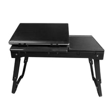 Load image into Gallery viewer, Foldable Laptop Table Bed Notebook Desk with Cooling Fan Mouse Board