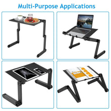 Load image into Gallery viewer, Foldable Laptop Table Bed Notebook Desk with Mouse Board